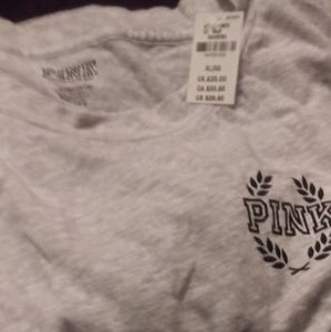 New Victoria Secrets pink XL CROP